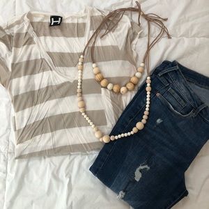 Striped tee